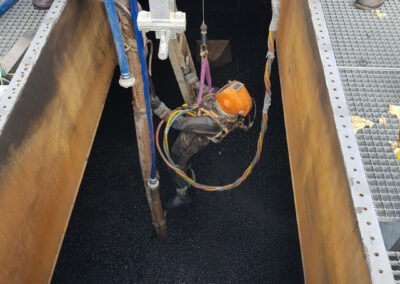 Reperatur und Wartung des Faulturms