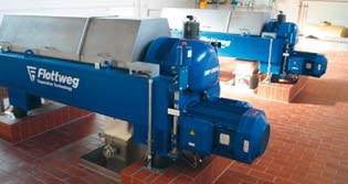 Schlammentwässerungsanlage