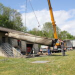 Ausbau der alten Schnecke der Kläranlage Neuenhaßlau