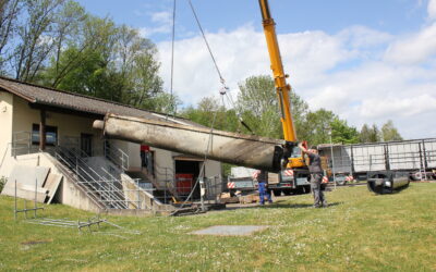 Klimaschutzprojekt Austausch der Schnecke 1 der Kläranlage Neuenhaßlau